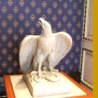 Escultura de águila - Palacio Nacional