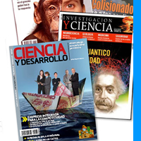 Portadas de revistas de divulgación de la ciencia